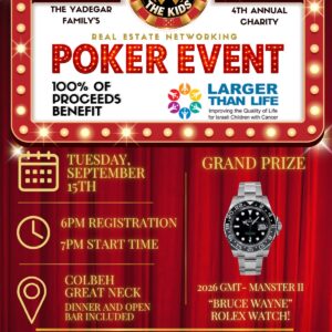 4th Annual Charity Poker Event