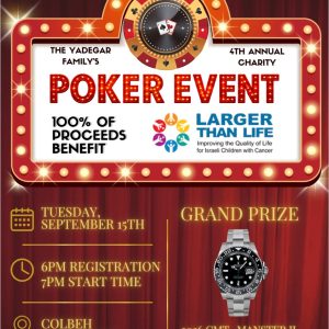 4th Annual Charity Poker Event